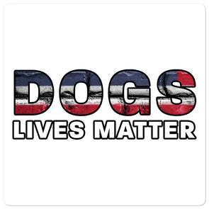 dogs lives matter sticker
