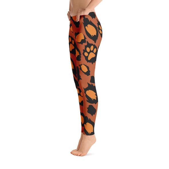 leopard print leggings