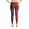 buffalo plaid leggings
