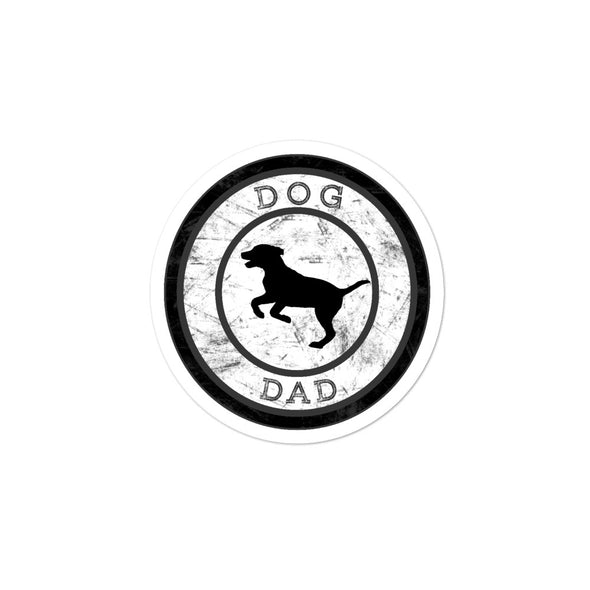 dog dad sticker