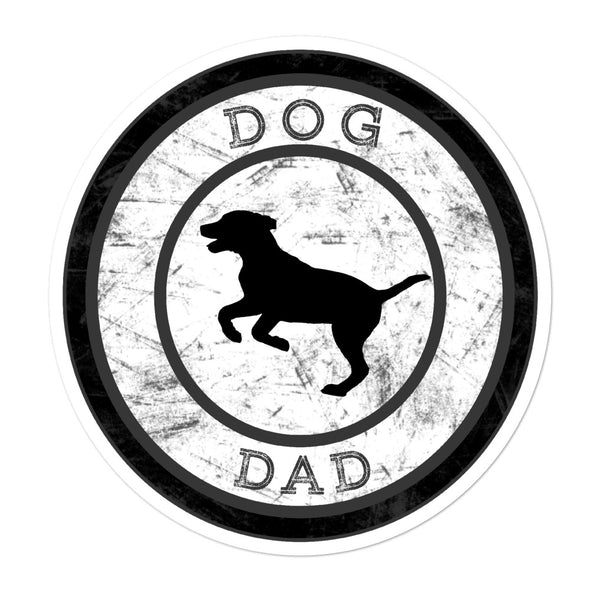 dog dad sticker