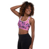 pink camo bone padded sports brfa