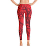 cherry bomb red leggings