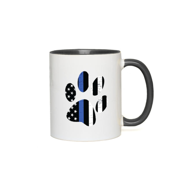 thin blue line coffee mug