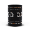 dog dad black coffee mug