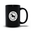 Dog Dad Black Mug