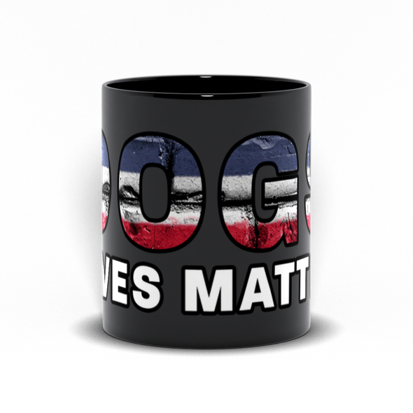 dogs lives matter coffee mug