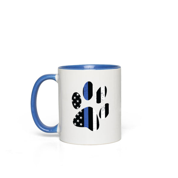 thin blue line coffee mug
