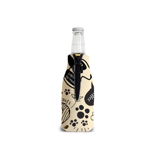 bottle koozie dog lover