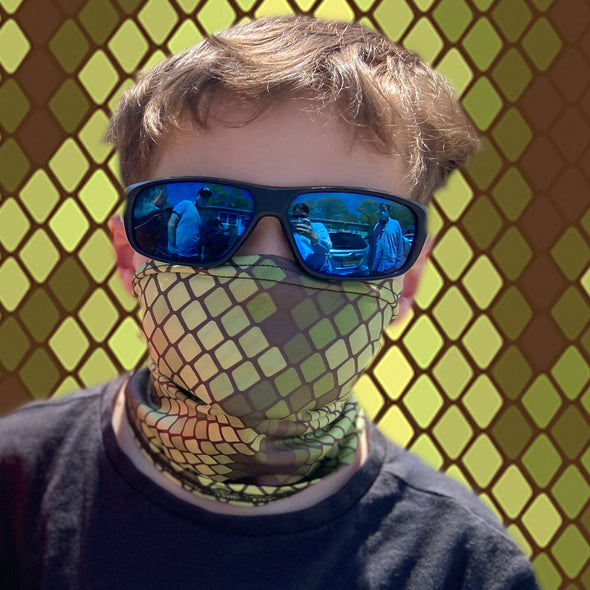 child and toddler gaiter style face masks
