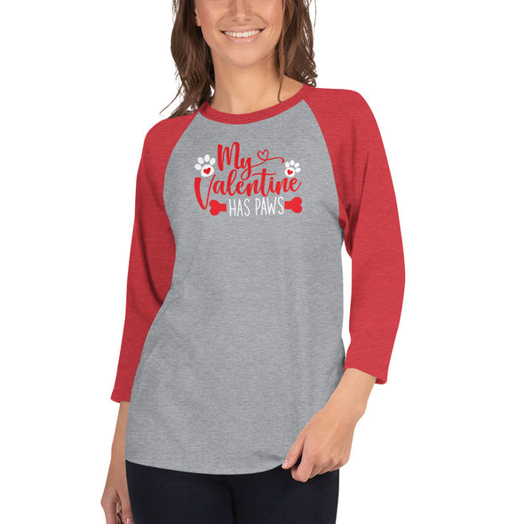 MY VALENTINE RAGLAND TSHIRT