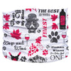 Wags and Wine Pup Scruff dog bandana