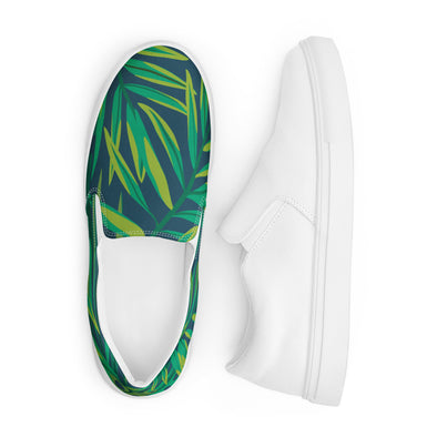 Women’s slip-on canvas shoes Tropupcal Rainforest